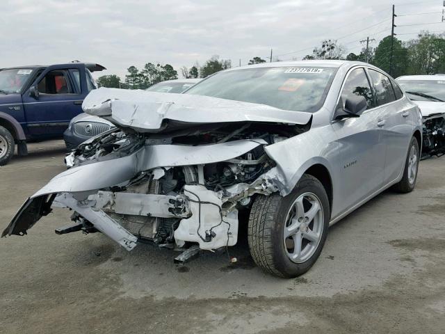 1G1ZB5ST5GF190612 - 2016 CHEVROLET MALIBU LS SILVER photo 2