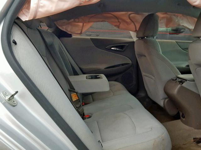 1G1ZB5ST5GF190612 - 2016 CHEVROLET MALIBU LS SILVER photo 6