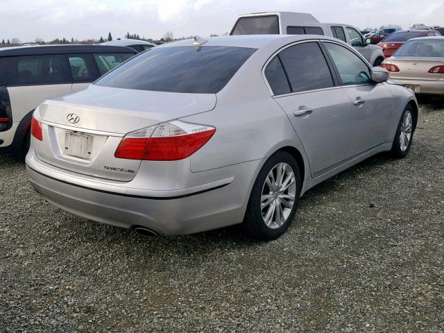 KMHGC46FX9U032190 - 2009 HYUNDAI GENESIS 4. GRAY photo 4