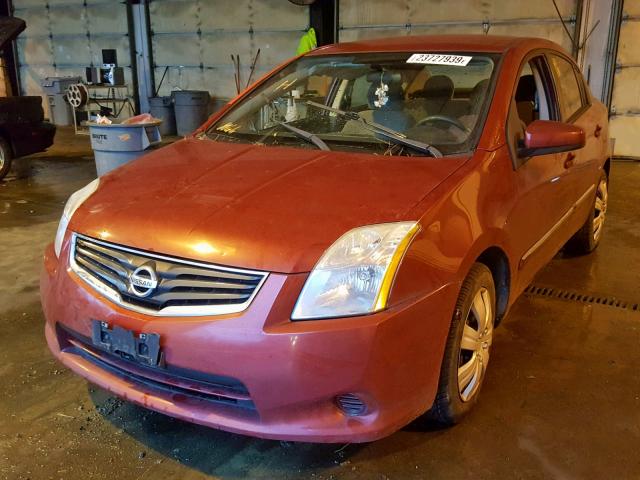 3N1AB6APXCL678794 - 2012 NISSAN SENTRA 2.0 RED photo 2