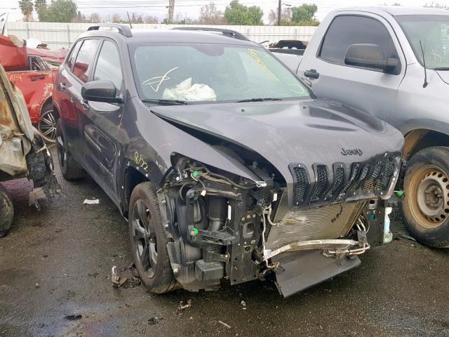 1C4PJLCX0JD527858 - 2018 JEEP CHEROKEE L GRAY photo 1