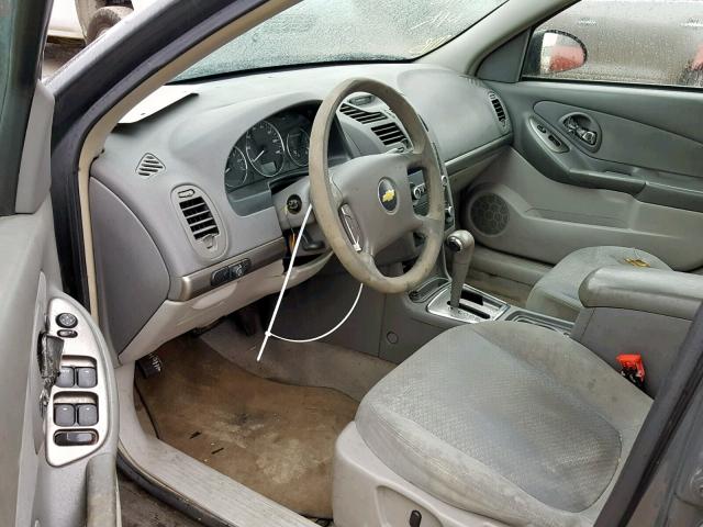 1G1ZS58F98F139374 - 2008 CHEVROLET MALIBU LS Boz foto 9
