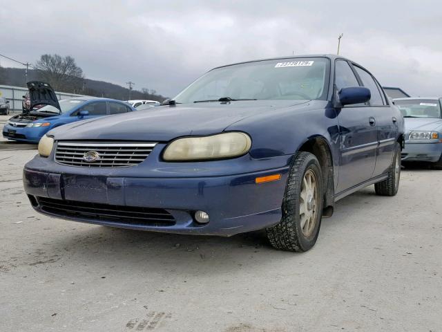 1G1NE52M1X6235933 - 1999 CHEVROLET MALIBU LS ლურჯი ფოტო 2