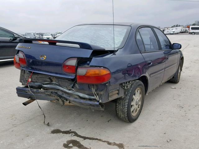 1G1NE52M1X6235933 - 1999 CHEVROLET MALIBU LS ლურჯი ფოტო 4