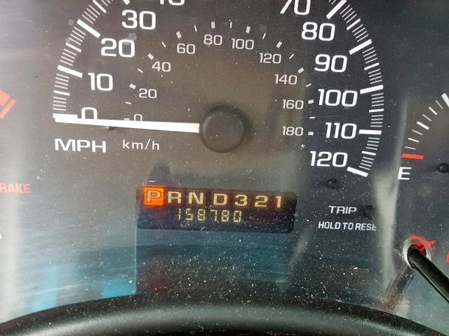 1G1NE52M1X6235933 - 1999 CHEVROLET MALIBU LS ლურჯი ფოტო 8