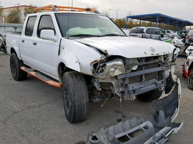 1N6ED27Y91C370104 - 2001 NISSAN FRONTIER C WHITE photo 1