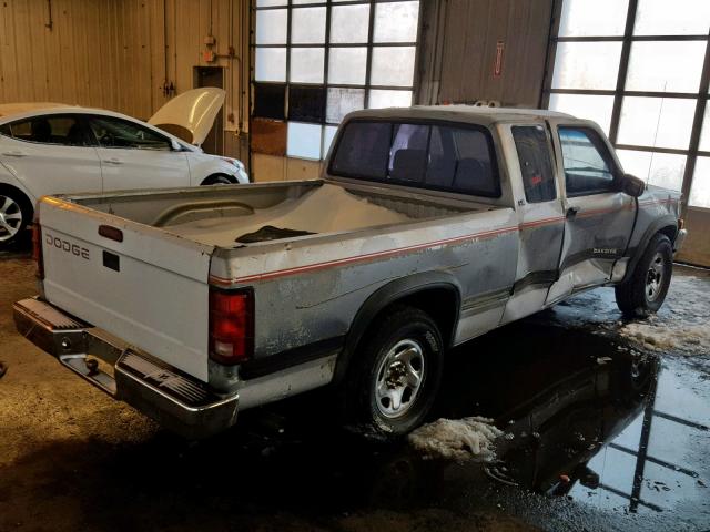 1B7FL23XXPS105262 - 1993 DODGE DAKOTA GRAY photo 4