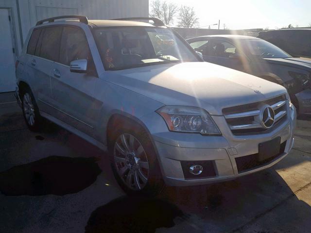 WDCGG8HB1CF743244 - 2012 MERCEDES-BENZ GLK 350 4M SILVER photo 1