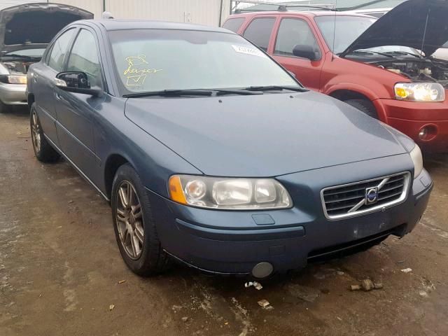 YV1RH592172611505 - 2007 VOLVO S60 2.5T BLUE photo 1