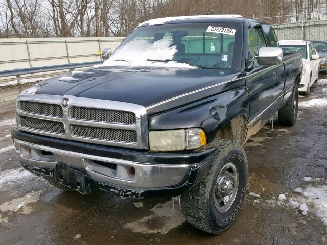 3B7KF23Z8TM188166 - 1996 DODGE RAM 2500 BLACK photo 2