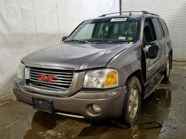 1GKDT13SX62276442 - 2006 GMC ENVOY GRAY photo 2