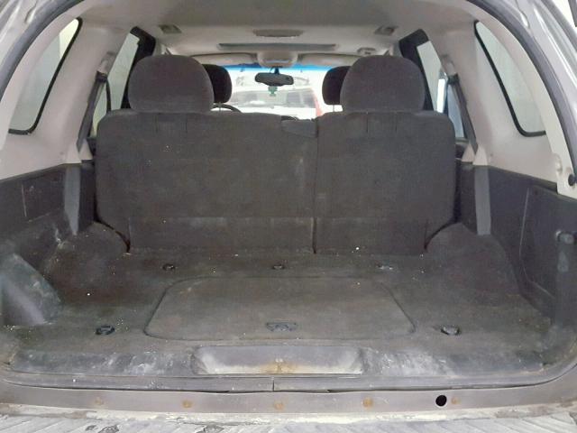 1GKDT13SX62276442 - 2006 GMC ENVOY GRAY photo 9