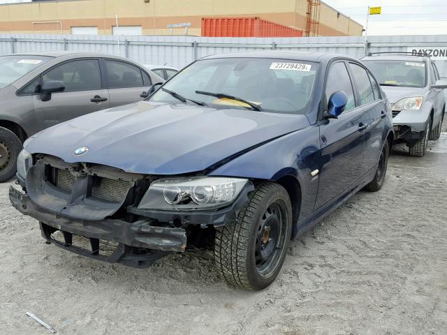 WBAPK7C52BF086577 - 2011 BMW 328 XI BLUE photo 2