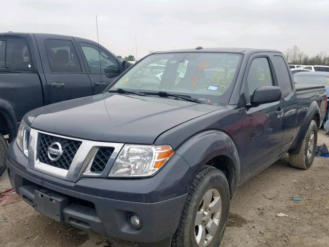 1N6AD0CUXDN760403 - 2013 NISSAN FRONTIER S BLUE photo 2