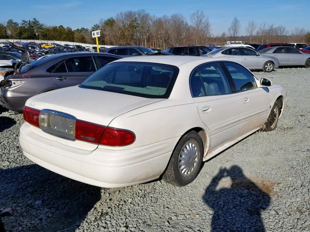 1G4HP52K044161484 - 2004 BUICK LESABRE CU WHITE photo 4