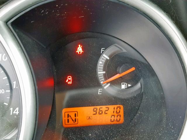 3N1BC1CP6AL407861 - 2010 NISSAN VERSA S GRAY photo 8