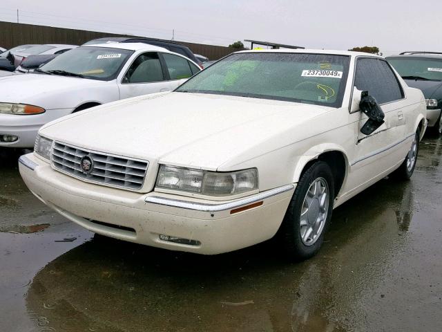 1G6EL12Y4Y4164798 - 2000 CADILLAC ELDORADO E WHITE photo 2