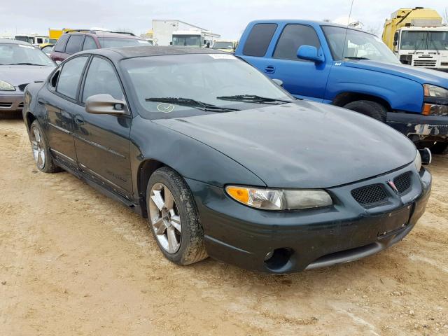 1G2WP52K4WF289816 - 1998 PONTIAC GRAND PRIX GREEN photo 1