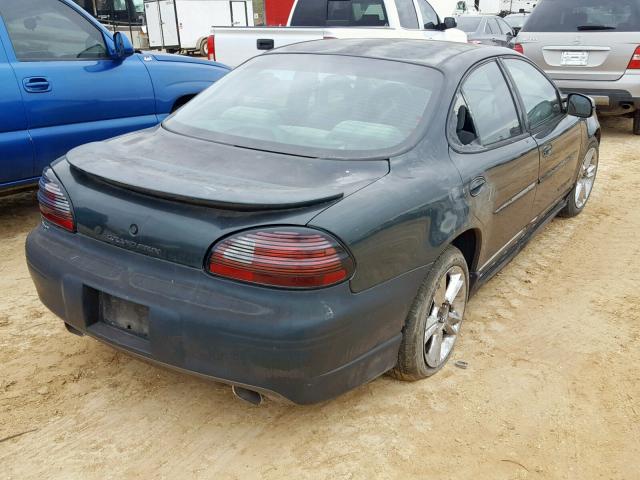 1G2WP52K4WF289816 - 1998 PONTIAC GRAND PRIX GREEN photo 4
