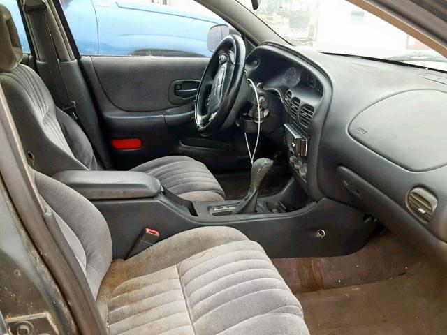 1G2WP52K4WF289816 - 1998 PONTIAC GRAND PRIX GREEN photo 5