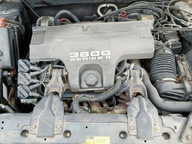 1G2WP52K4WF289816 - 1998 PONTIAC GRAND PRIX GREEN photo 7