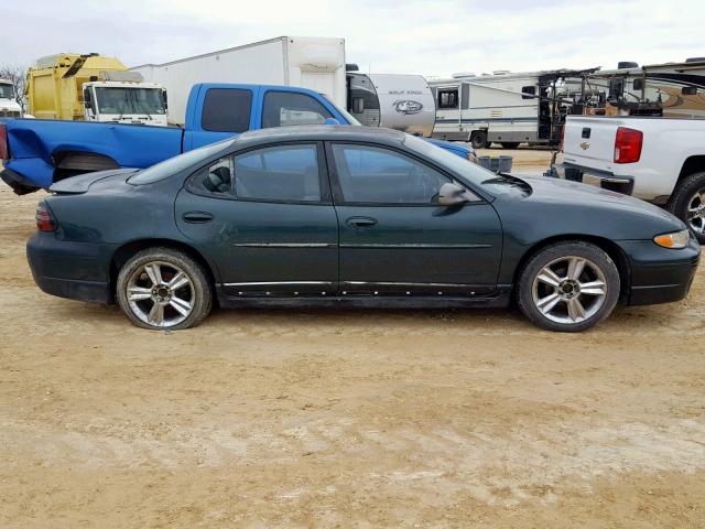 1G2WP52K4WF289816 - 1998 PONTIAC GRAND PRIX GREEN photo 9