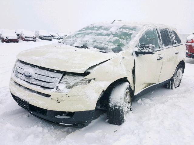 2FMDK36C48BB37799 - 2008 FORD EDGE SE CREAM photo 2