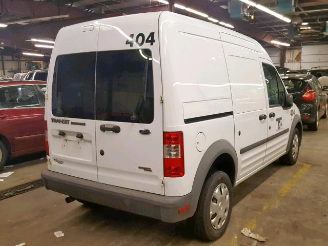 NM0LS7CN5DT151862 - 2013 FORD TRANSIT CO WHITE photo 4