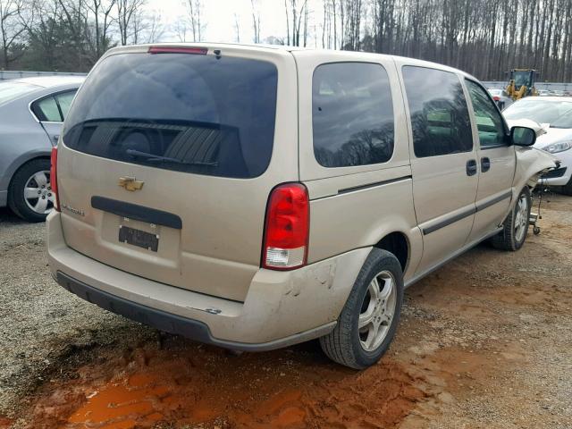 1GNDV23157D188706 - 2007 CHEVROLET UPLANDER L Qəhvəyi foto 4