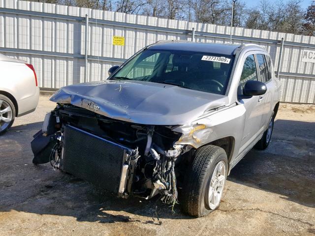 1C4NJCBA7FD313624 - 2015 JEEP COMPASS SP ვერცხლისფერი ფოტო 2