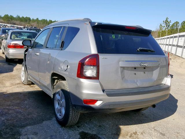 1C4NJCBA7FD313624 - 2015 JEEP COMPASS SP ვერცხლისფერი ფოტო 3