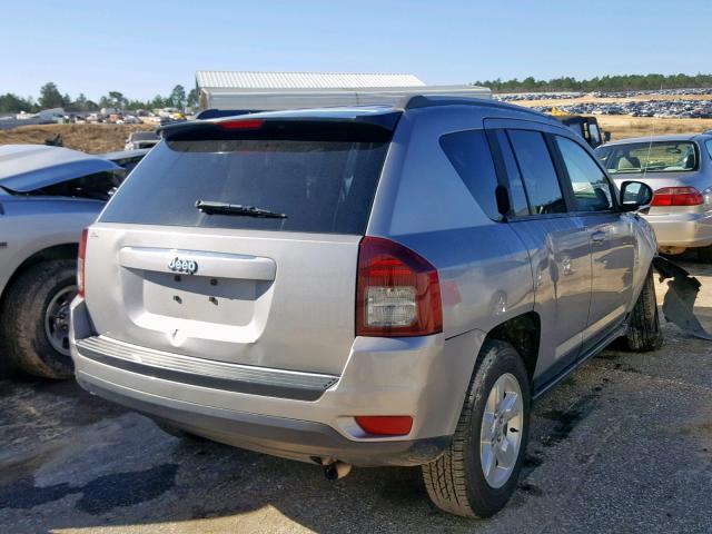 1C4NJCBA7FD313624 - 2015 JEEP COMPASS SP ვერცხლისფერი ფოტო 4