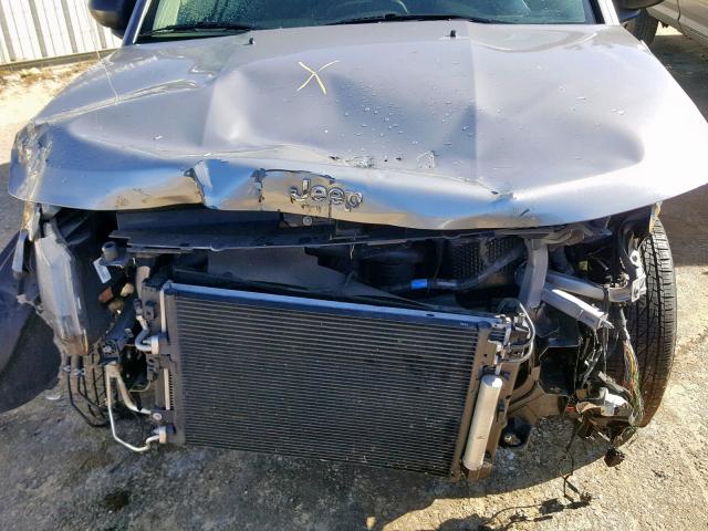 1C4NJCBA7FD313624 - 2015 JEEP COMPASS SP ვერცხლისფერი ფოტო 7