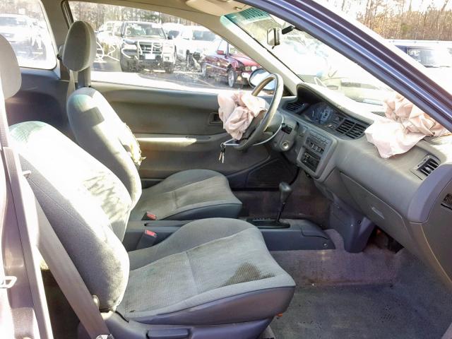 1HGEJ2226SL038512 - 1995 HONDA CIVIC DX GRAY photo 5