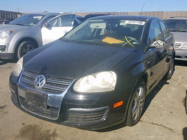 3VWEG71K77M069282 - 2007 VOLKSWAGEN JETTA WOLF BLACK photo 2