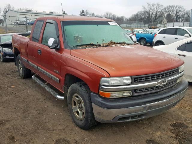 1GCEK19V41E179314 - 2001 CHEVROLET SILVERADO ORANGE photo 1