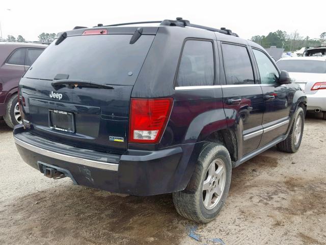 1J8HS58P97C501174 - 2007 JEEP GRAND CHER BLACK photo 4