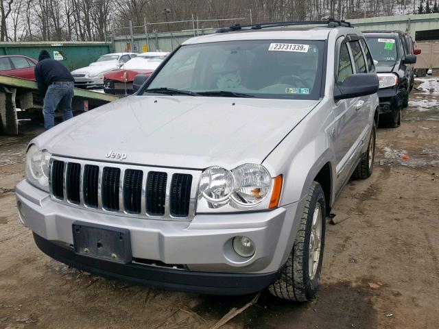 1J4HR58N75C726251 - 2005 JEEP GRAND CHER SILVER photo 2