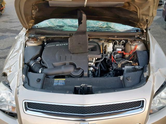 1G1ZG57B58F162179 - 2008 CHEVROLET MALIBU LS BEIGE photo 7