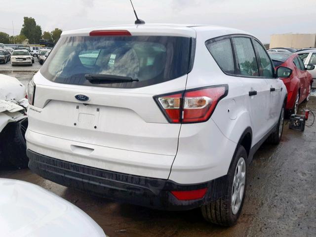 1FMCU0F7XJUC60501 - 2018 FORD ESCAPE S WHITE photo 4