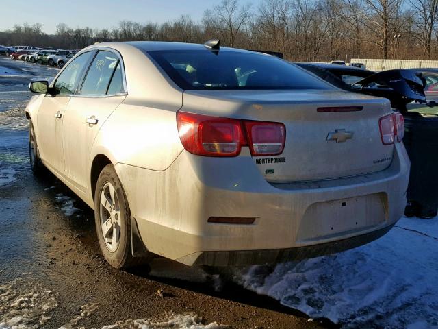 1G11B5SA8GF125622 - 2016 CHEVROLET MALIBU LIM 金色 照片 3