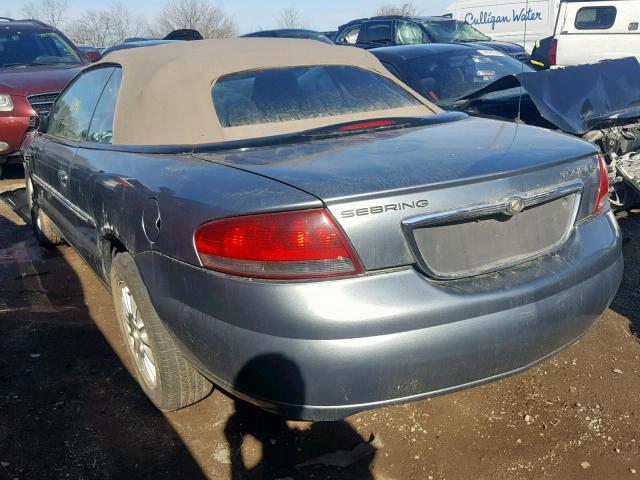 1C3EL55R46N287912 - 2006 CHRYSLER SEBRING TO GRAY photo 3