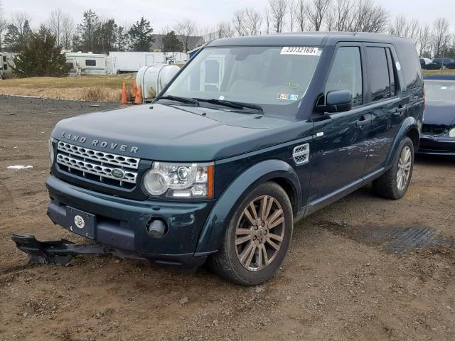 SALAG2D45CA645730 - 2012 LAND ROVER LR4 HSE GREEN photo 2