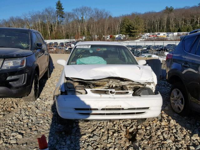 2T1BR18E0WC047094 - 1998 TOYOTA COROLLA VE WHITE photo 9