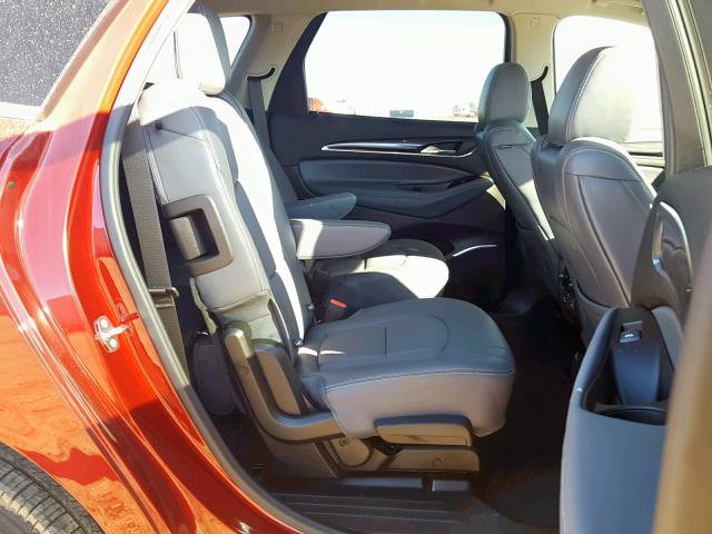 5GAERBKW1JJ242723 - 2018 BUICK ENCLAVE ES RED photo 6