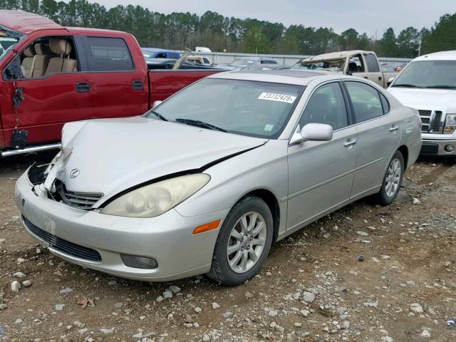 JTHBA30G145016980 - 2004 LEXUS ES 330 SILVER photo 2