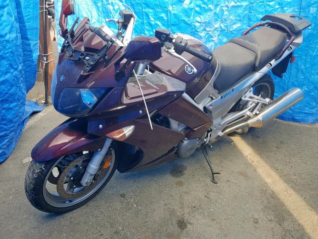 JYARP15Y67A000334 - 2007 YAMAHA FJR1300 BURGUNDY photo 2