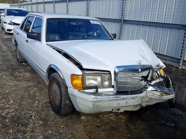 WDBCA35E3MA588569 - 1991 MERCEDES-BENZ 420 SEL WHITE photo 1