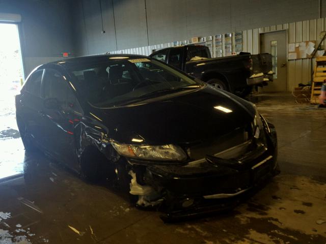 19XFB2F94DE059510 - 2013 HONDA CIVIC EXL BLACK photo 1