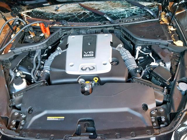 JN1BV7ARXFM394157 - 2015 INFINITI Q50 BASE BLACK photo 7